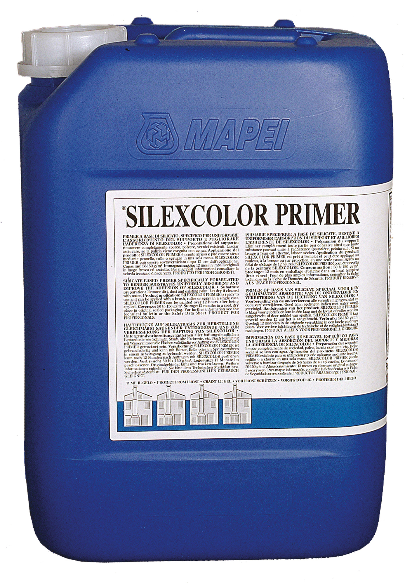 PRIMER SILEXCOLOR MINERAL MINERALBASERAD 10 KG - Mapei