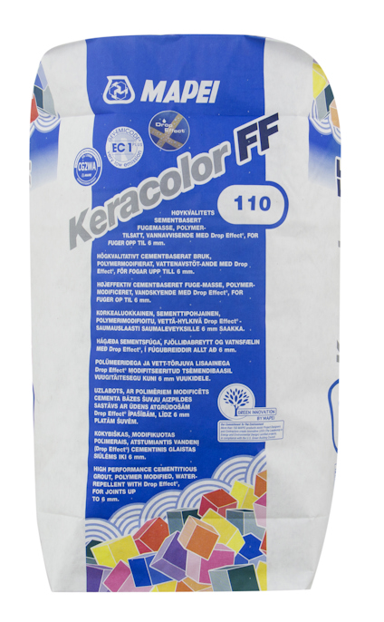 FOGMASSA KERACOLOR FF SILVERGRCEMENTBASERAD 20 KG