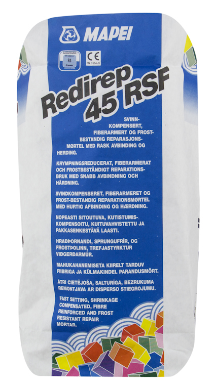 CEMENT REDIREP 45 RSF REPARATIONSBRUK 25 KG
