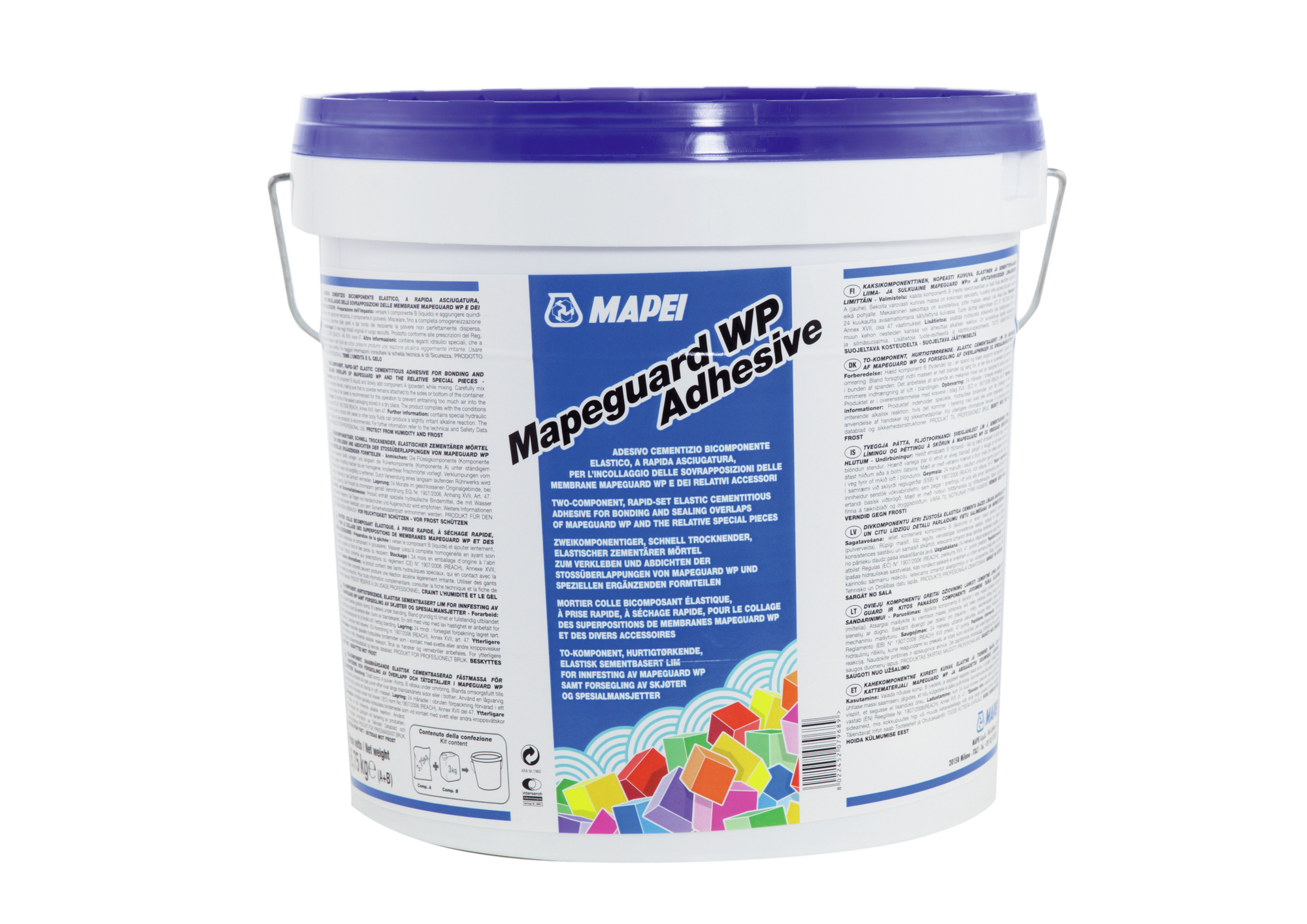FÄSTMASSA MAPEGUARD WP ADHESIVCEMENTBASERAD 6,65 KG - Mapei