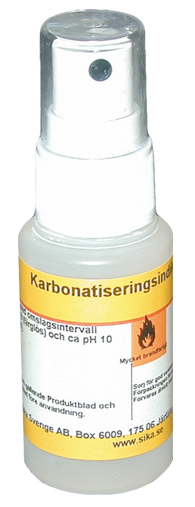 KARBONATISERINGSINDIKATOR SIKA SPRAYFLASKA 30 ML - Sika