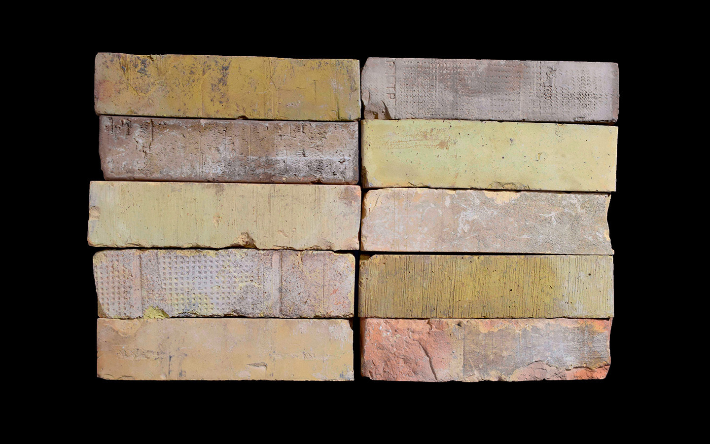 REBRICK HÅLSTEN GULMIX - Tegelmöllan