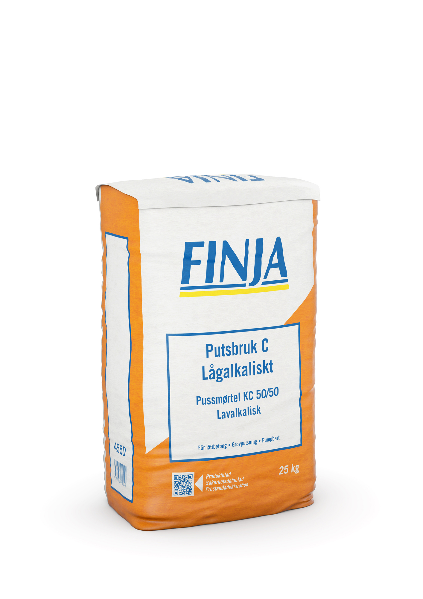 PUTSBRUK C 0-3MM, PUMPBART & LÅGALKALISKT - Finja