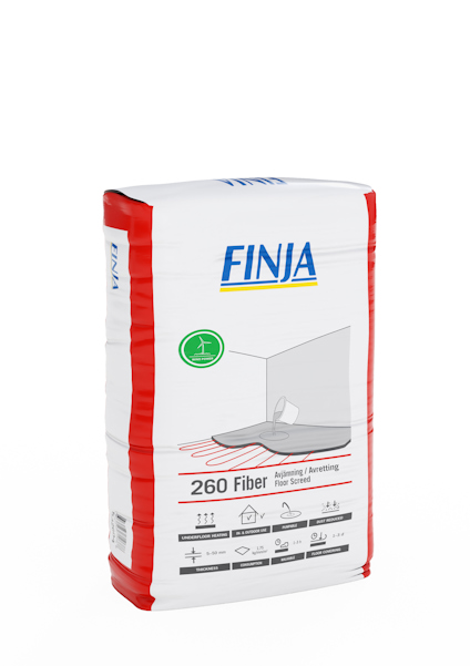 260 FIBER AVJÄMNING 20 KG