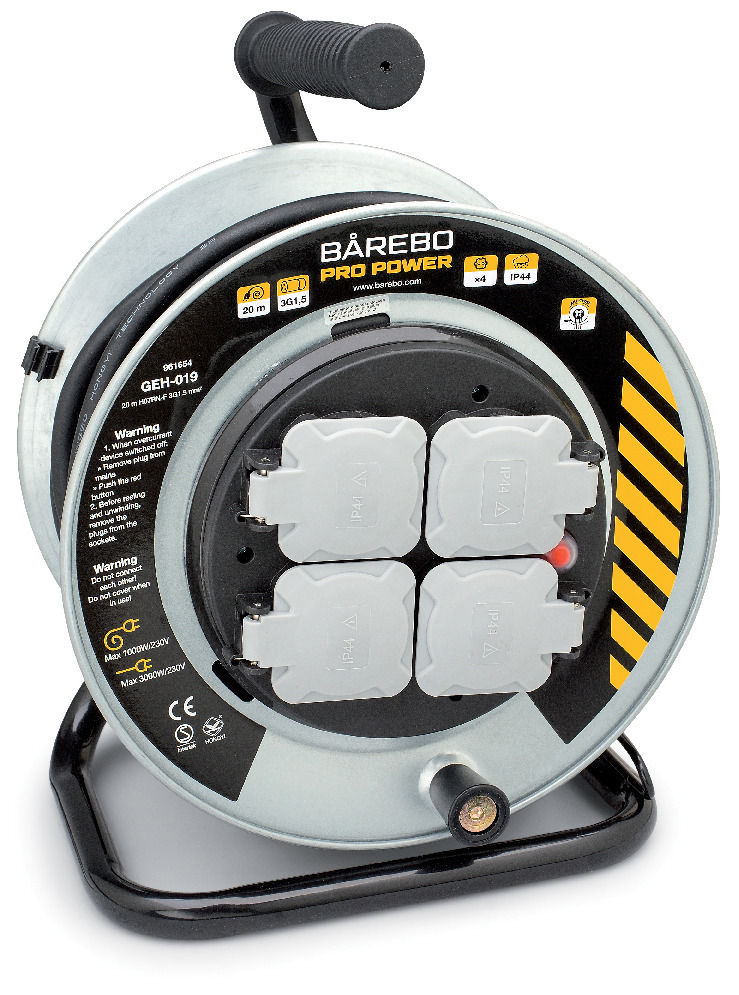 KABELVINDA 20M 3G1,5 RDOE ANTITW - Bårebo Pro Power