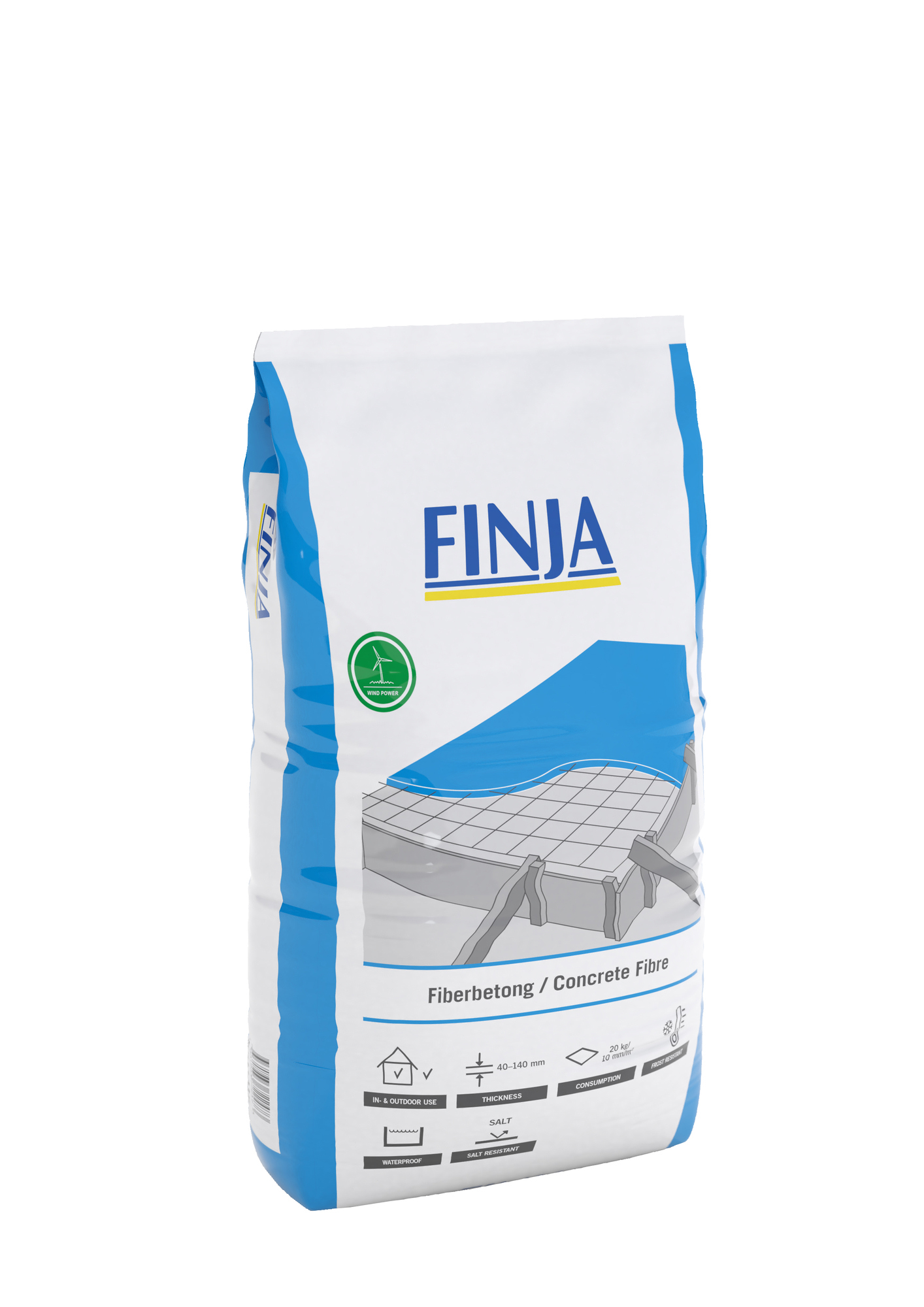 FIBERBETONG 25 KG - Finja