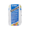 Påsen visar text och färgglada kuber med märket "Mapei Conbit".